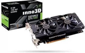INNO3D NVIDIA GEFORCE GTX 1060 6 GB GDDR5 Graphics Card