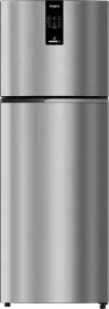 Whirlpool IFPRO INV CNV 375 Illusia Steel 327 L 2 Star Double Door Refrigerator