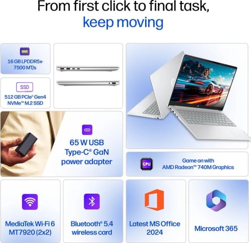 HP OmniBook 3 14-hw0043AU Laptop