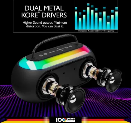 Blaupunkt ATOMIK Kolors 35W Bluetooth Speaker