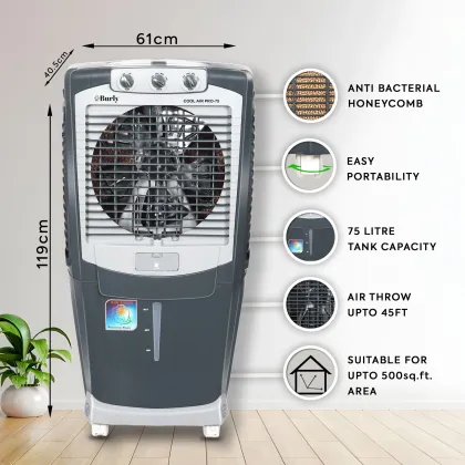 Burly Cool Air Pro 75 L Desert Air Cooler