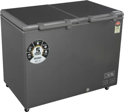 Haier HFC-595DME5 595 L 5 Star Double Door Deep Freezer