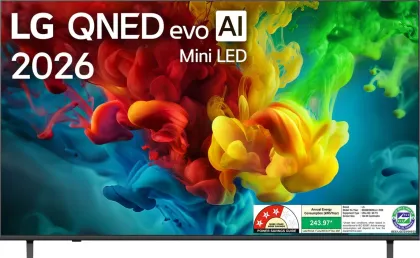 LG evo AI QNED82 65 inch Ultra HD 4K Smart Mini LED TV (65QNED82BLA)