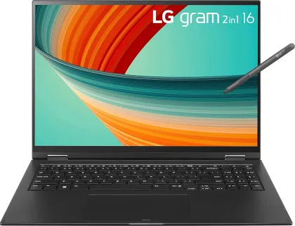 LG Gram 2 in 1 16 16T90R-K.ADB9U1 Laptop (13th Gen Core i7/ 32GB/ 1TB SSD/ Win11)