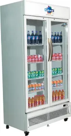 Rockwell RVC950C 778 L Double Glass Door Visi Cooler