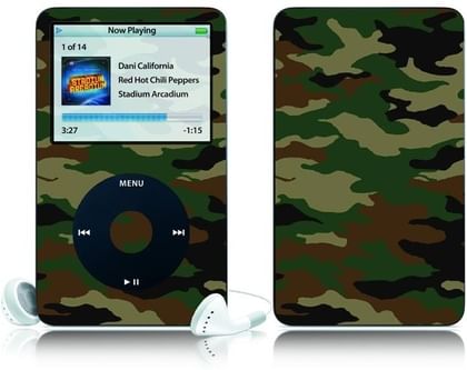 TopSkin iPod Classic-TS-107 military Mobile Skin
