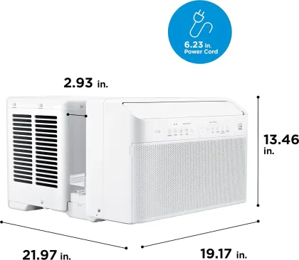 Midea MAW08V1QWT 8000 BTU 115V Window AC