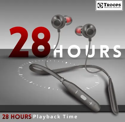 TP TROOPS TP-7161 Wireless Neckband Price in India 2025, Full