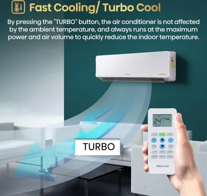 Hisense AS-18TR4R3E2 1.5 Ton 3 Star 2025 Inverter Split AC