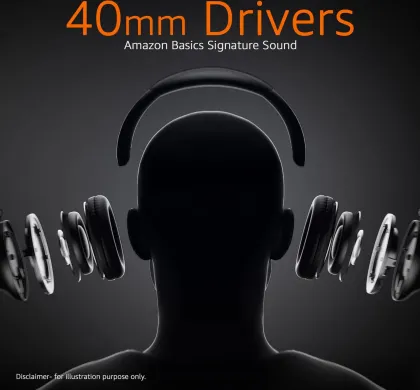 AmazonBasics Pro Series ANC Wireless Headphones