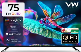 VW Pro Series 75 inch Ultra HD 4K Smart QLED TV (VW75GQ1)