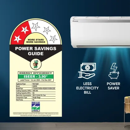 Daikin FTQ30XV16VBA 0.9 Ton 2 Star 2026 Split AC