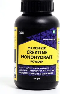 Healthvit Fitness Micronized Creatine Monohydrate Powder - 100 g
