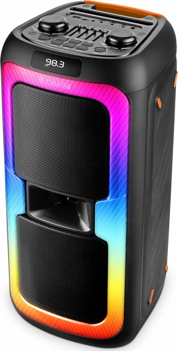 Obage PartyBox PB-88 100W Bluetooth Speaker Price in India 2025, Full ...