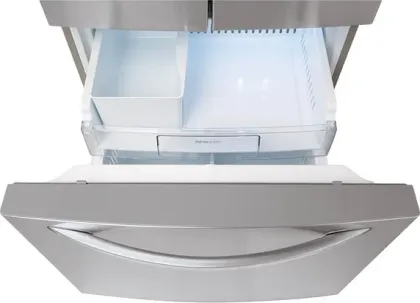 LG LFDS22520S 22 Cu Ft French Door Refrigerator