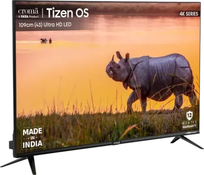 Croma CREL043UTC024601 43 inch Ultra HD 4K Smart LED TV