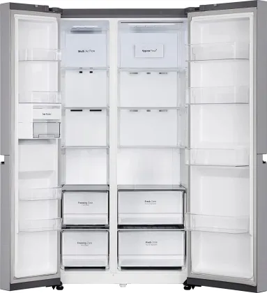 LG GL-B257EPZX 655 L 3 Star Side By Side Refrigerator