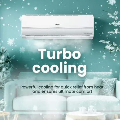Haier HSU11V-TMS3BN-INV 1 Ton 3 Star 2025 Inverter Split AC
