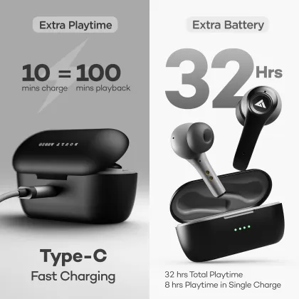 Boult Audio AirBass Omega True Wireless Earbuds