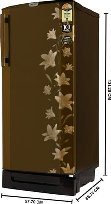 Godrej RD EdgePro 210 PDS 210L 3  Star Single Door Refrigerator