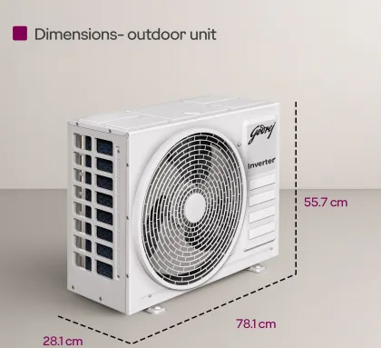 Godrej TIC 24M2TG GA 2 Ton 2 Star 2026 Inverter Tower AC