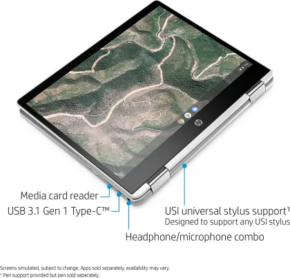 HP Chromebook X360 12b-ca0010nr Chromebook (Intel Celeron N4000/ 4GB/ 32GB eMMC/ Chrome OS)