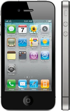 【送料込】iphone 4S ブラック 16GB SIMフリー EU販売版 iPhone 4s (再生新品/コレクター品) SIMフリー版 Apple iPhone4S