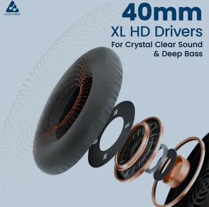 Audio Array AH-45 Studio Monitoring Wired Headphones