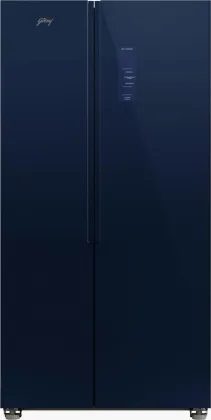 Godrej RS EONVELVET 646C RIT SM BL 600 L Side by Side Door Refrigerator