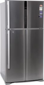 Hitachi R-V610PND3KX 565 L Double Door Refrigerator