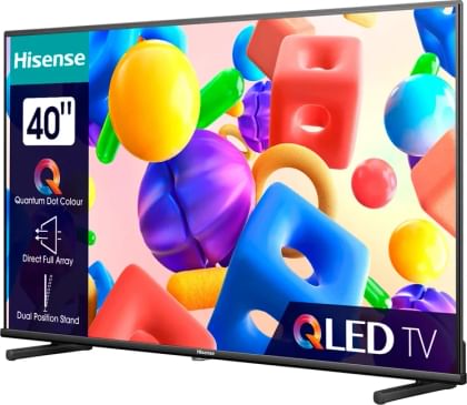Hisense A5KQ 40 inch Full HD Smart QLED TV Price in India 2024, Full Specs  & Review