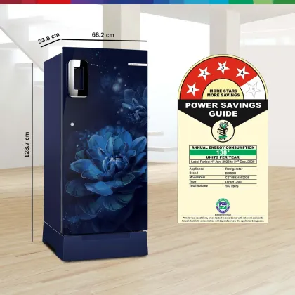 Bosch CST18B24VI 187 L 4 Star Single Door Refrigerator