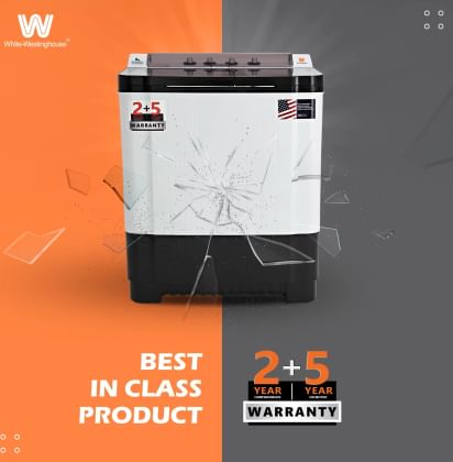 White Westinghouse SFW8000H 8 Kg Semi Automatic Washing Machine