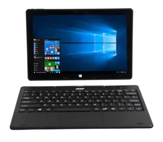 Acer Switch One 10 SW110-1CT (NT.H7NSI.001) Laptop (Atom Quad Core/ 2GB/ 32GB SSD/ Win10)