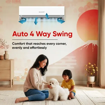 Sharp AH-SI12V3B-GCN 1 Ton 3 Star 2026 Inverter Split AC
