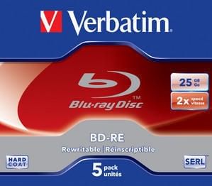 Verbatim BD-RE 5 Pack (Pack of 5)