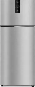 Whirlpool IF INV CNV 455 Alpha Steel-Y 411 L 2 Star Double Door Refrigerator