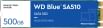 Western Digital SA510 500 GB Internal Solid State Drive