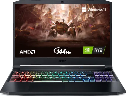 Acer Nitro 5 AN515-45 NH.QCLSI.004 Gaming Laptop (AMD Ryzen 5 5600H/ 8GB/ 512GB SSD/ Win11 Home/ 4GB Graph)