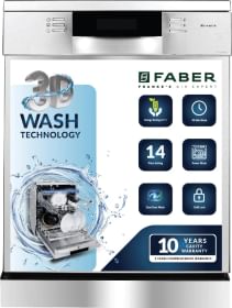 Faber FFSD 8PR 14S 14 Place Settings Dishwasher