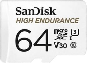 SanDisk High Endurance 64GB Class 10 Micro SDXC Memory Card