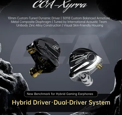 CCA Xyrra Wired Earphones (Without Mic)