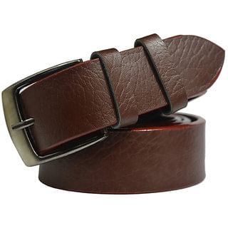 Brown Belt For Men (Synthetic leather/Rexine)