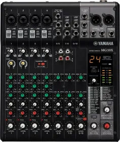 Yamaha MG10X 10 Channel Analog Mixer