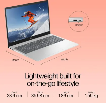 HP 15-fd0467TU Laptop (13th Gen Core i5/ 16GB/ 512GB SSD/ Win11 Home)