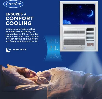 Carrier CAW12SC3R34F0 1 Ton 3 Star 2024 Window AC