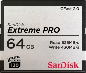 SanDisk Extreme PRO CFast 64 GB Compact Flash Memory Card