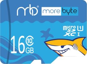 Morebyte Shark 16 GB Micro SDXC UHS-I Memory Card