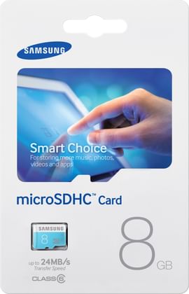 Samsung 8GB MicroSDHC Memory Card (Class 6)