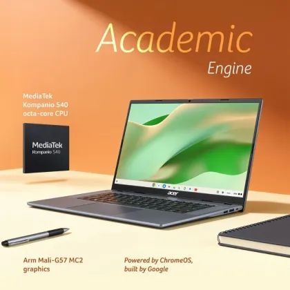 Acer Chromebook CB315-8H 2026 Laptop (MediaTek Kompanio 540/ 4GB RAM/ 128GB eMMC /Chrome OS)